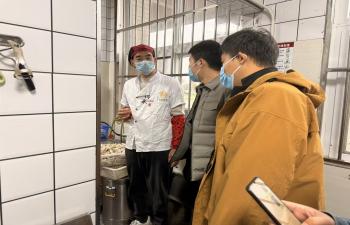 《校属保障餐厅用气、用电安全大检查，筑牢校园安全防线》